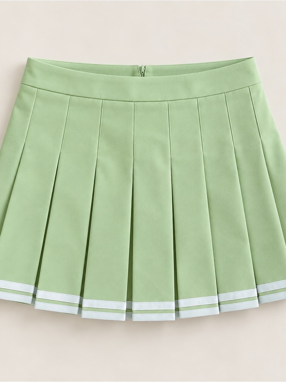 Aritzia Sunday Best Olive Pleated Mini Skirt Green Size 4 💚